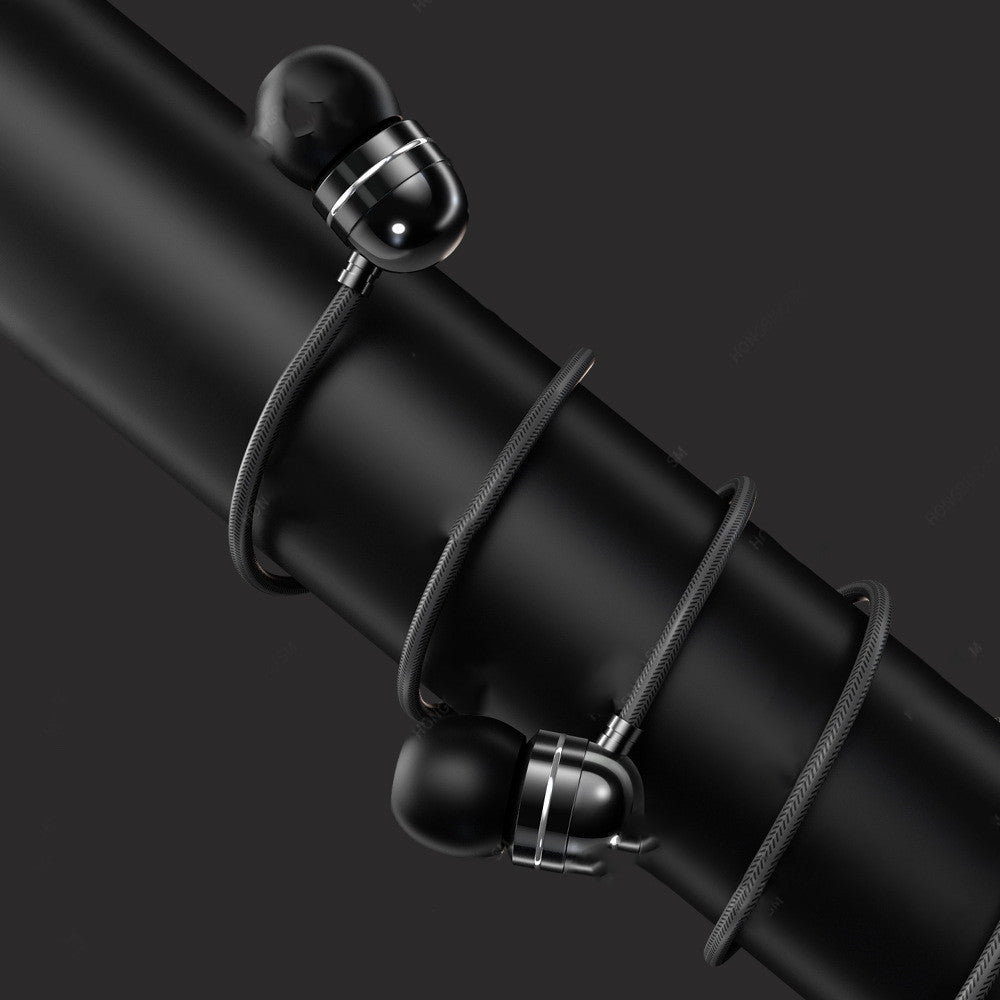 Wire-Controlled Headphones with Mic Tuning Headphones