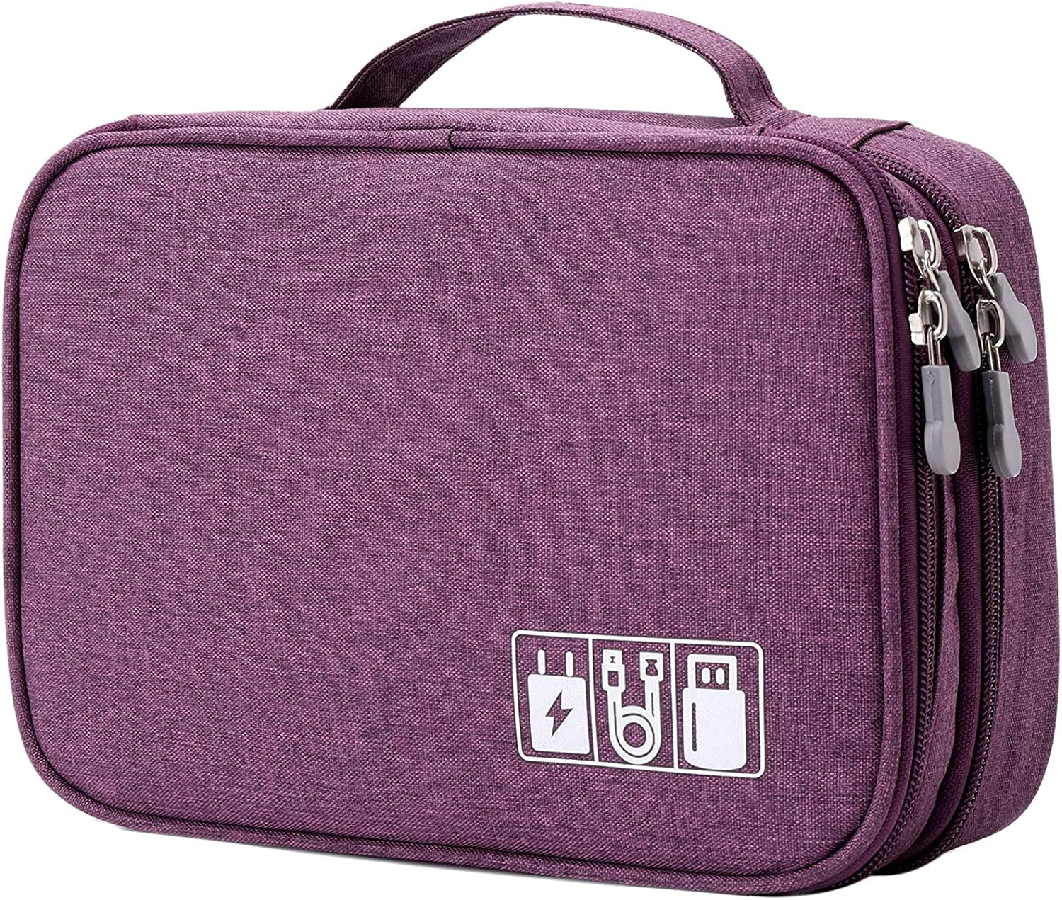 ElectroPack Smart Storage Bag – Purple