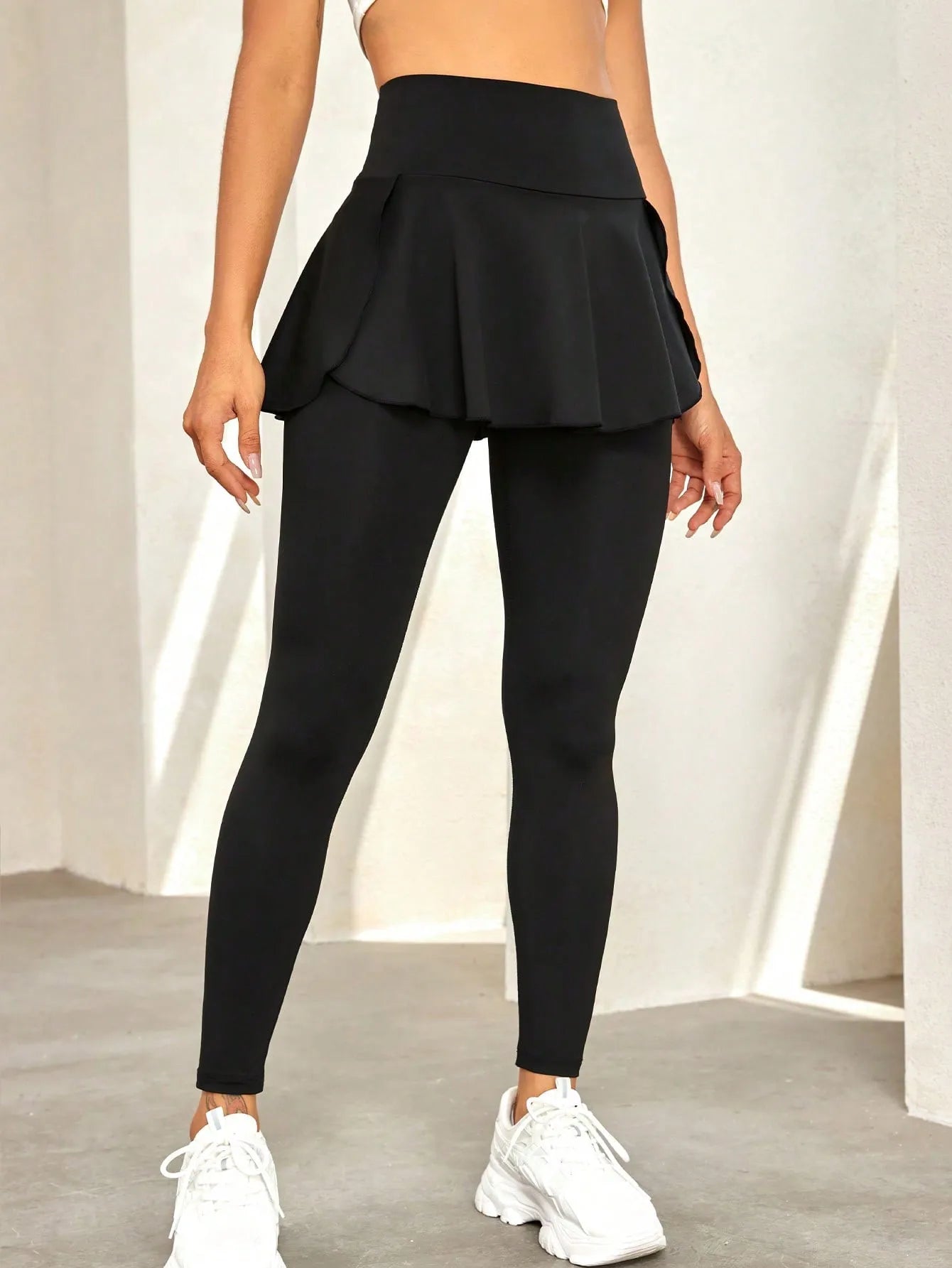 Sports Studio Seamless Wide-Waisted Sports Leggings