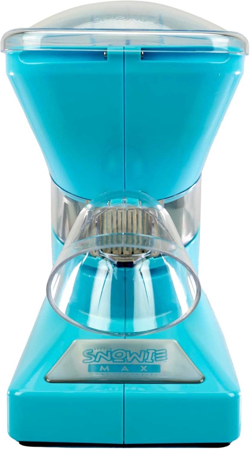 - Little  Max Snow Cone Machine - Premium Shaved Ice Maker, with Powder Sticks Syrup Mix, Entrepreneur Kit, Light Blue