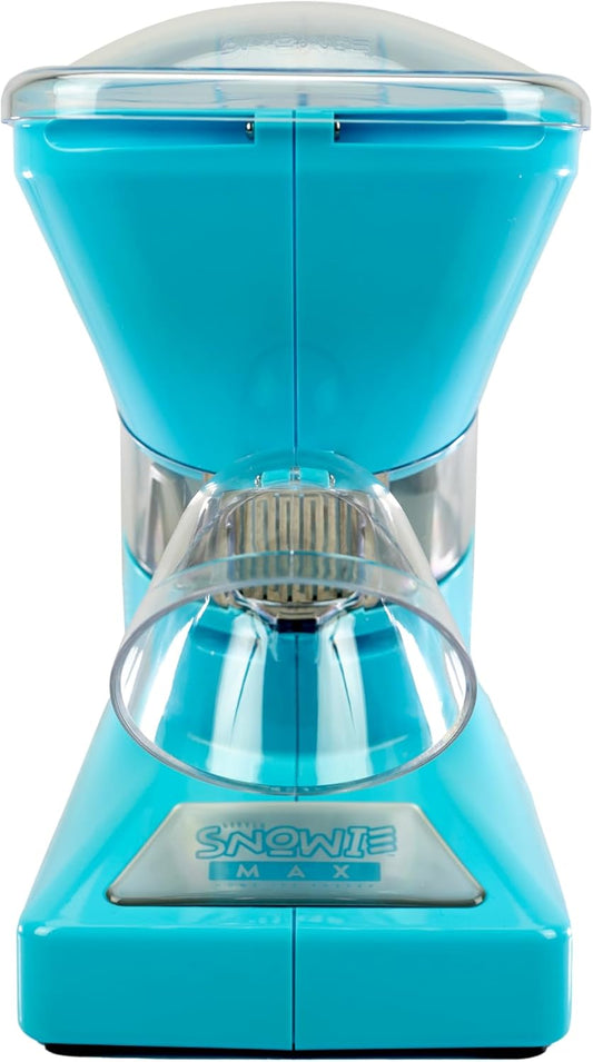 - Little  Max Snow Cone Machine - Premium Shaved Ice Maker, with Powder Sticks Syrup Mix, Entrepreneur Kit, Light Blue