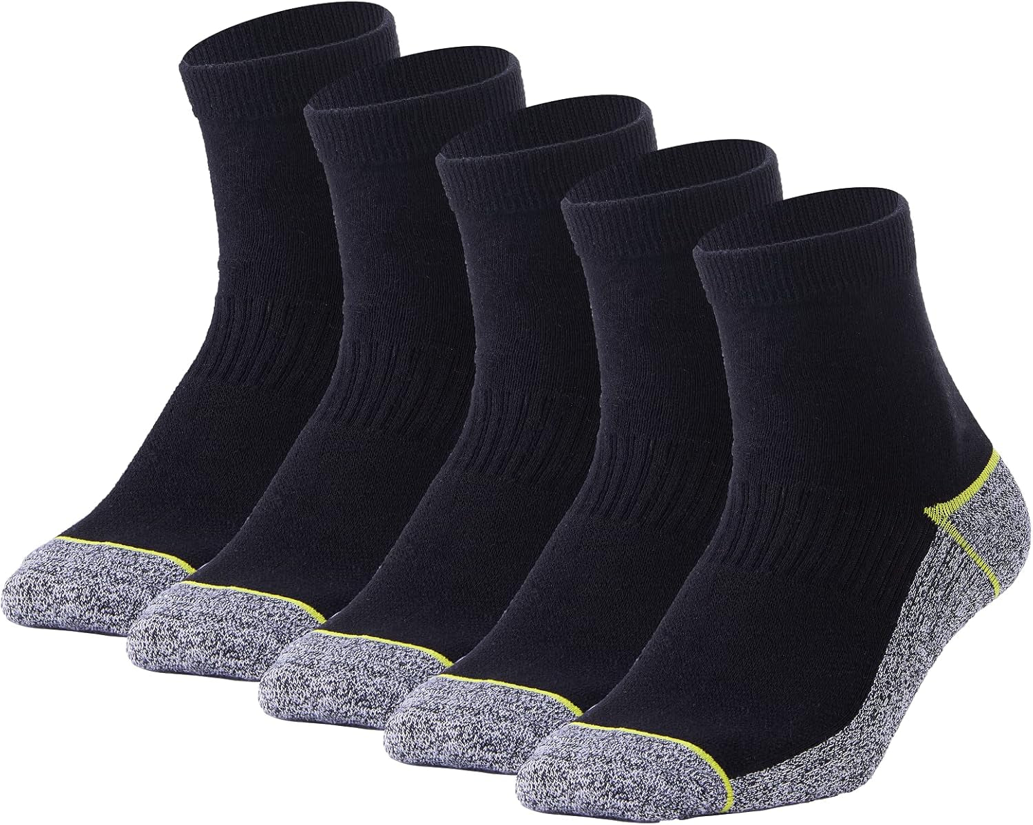 Copper Infused Quarter Socks Improve Foot Health Odor Control with Moisture Wicking Durable Comfortable Fit