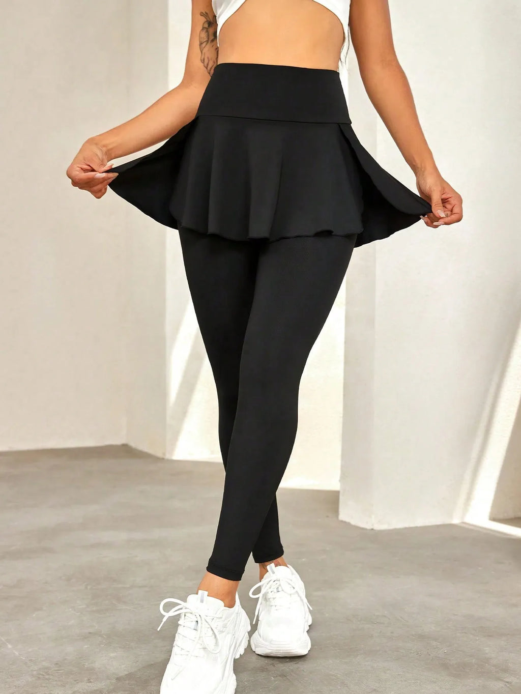 Sports Studio Seamless Wide-Waisted Sports Leggings