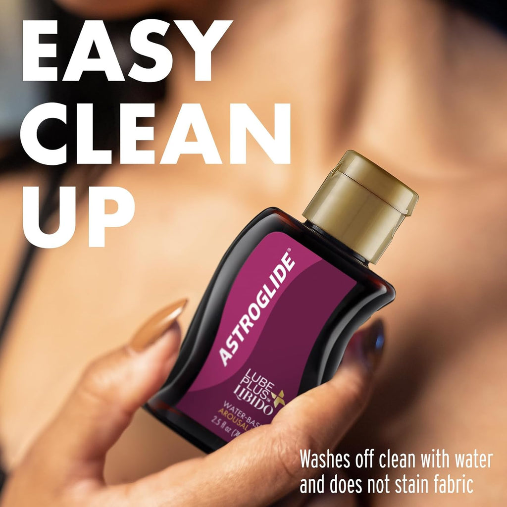 Lube plus Libido (2.5Oz), Intimate Arousal Lube Heightens Desire and Sensitivity