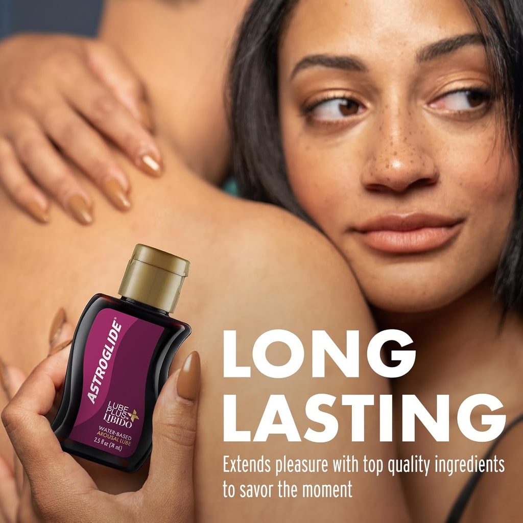 Lube plus Libido (2.5Oz), Intimate Arousal Lube Heightens Desire and Sensitivity