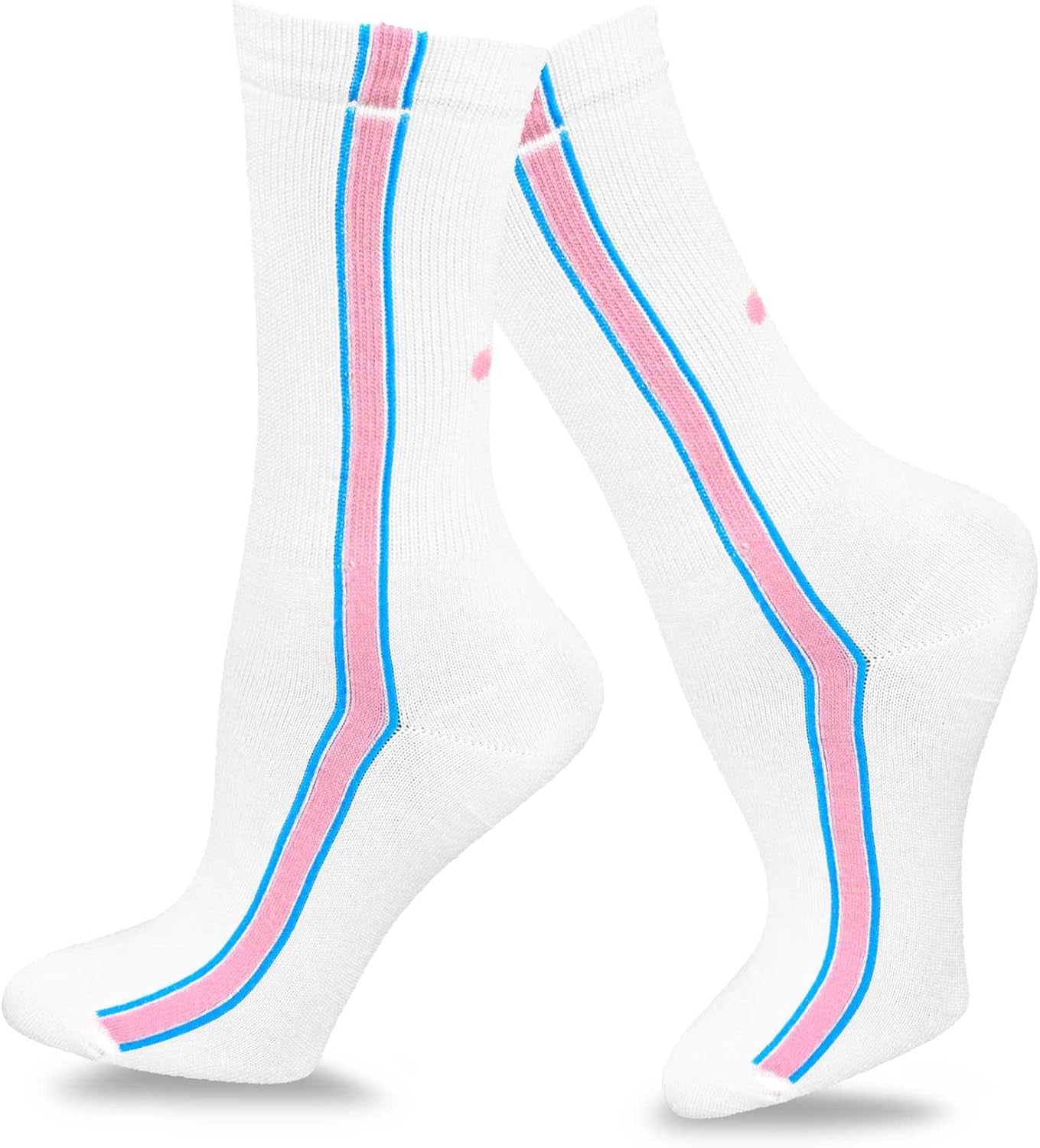 Teehee Sports Design Theme Fashion Socks 3-Pair Pack (9-11, Soccer 2 Pink)