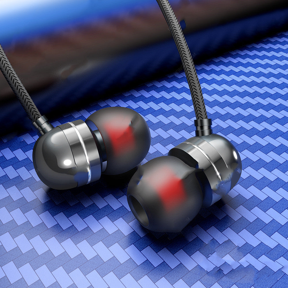 Wire-Controlled Headphones with Mic Tuning Headphones