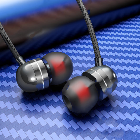 Wire-Controlled Headphones with Mic Tuning Headphones