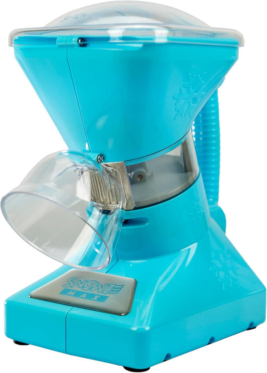 - Little  Max Snow Cone Machine - Premium Shaved Ice Maker, with Powder Sticks Syrup Mix, Entrepreneur Kit, Light Blue