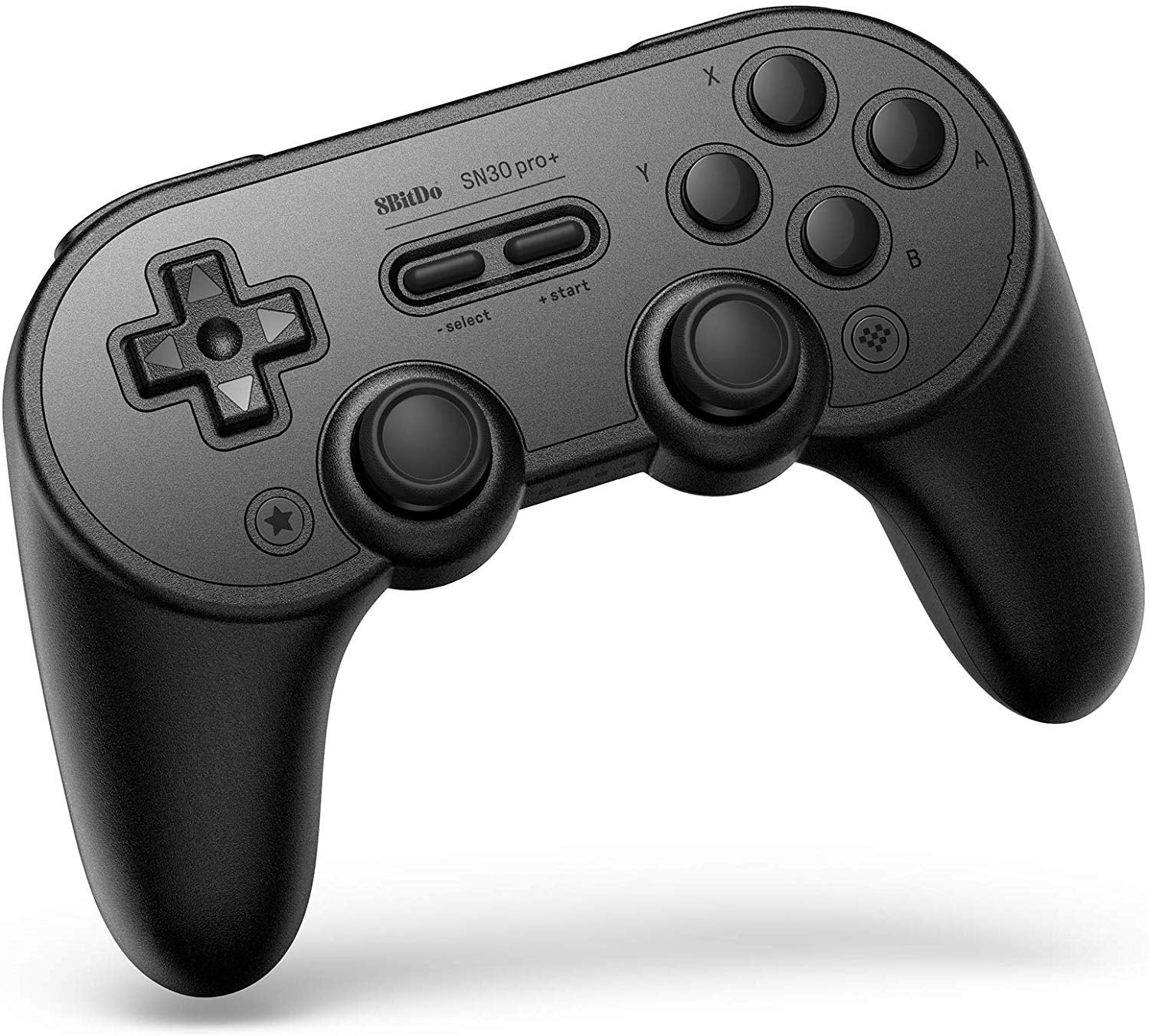 Sn30 Pro+ Bluetooth Controller Wireless Gamepad for Switch, PC, Macos, Android, Steam and Raspberry Pi (Black Edition)